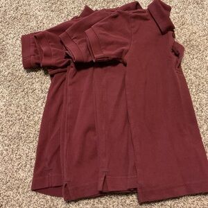 Dickies Burgundy Polo Shirts